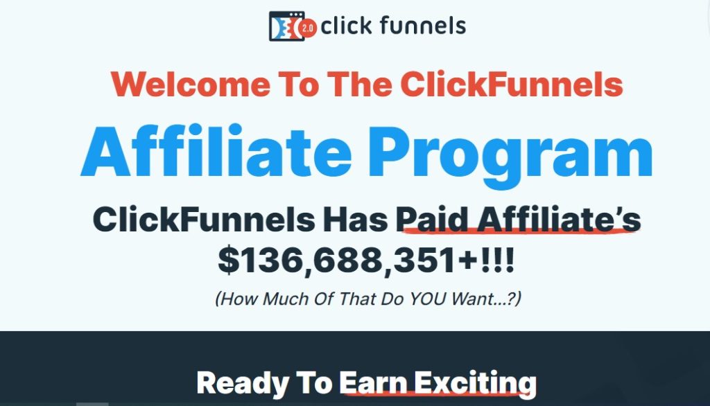 ClickFunnels Affiliate Program