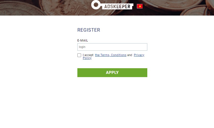 Register Adskeeper